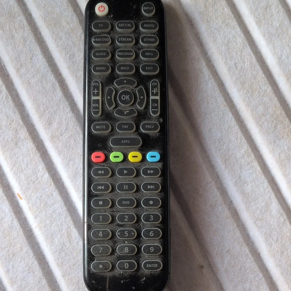 ONN 100008755/PCL-4 Universal Remote Control Black  Wireless MPN 100008755 PCL-4
